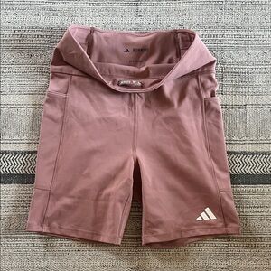 Adidas Women's Athletic Shorts - Mauve